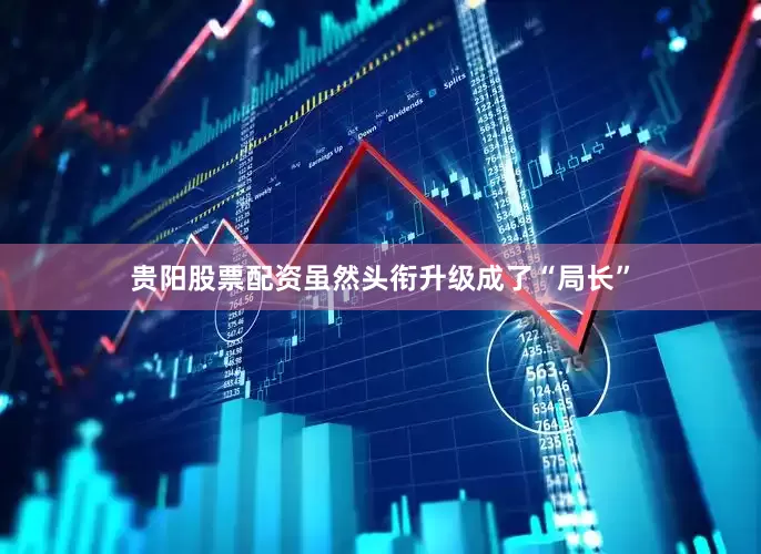 贵阳股票配资虽然头衔升级成了“局长”