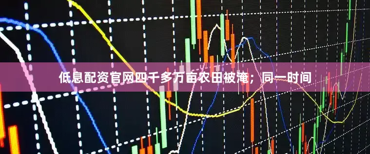 低息配资官网四千多万亩农田被淹；同一时间